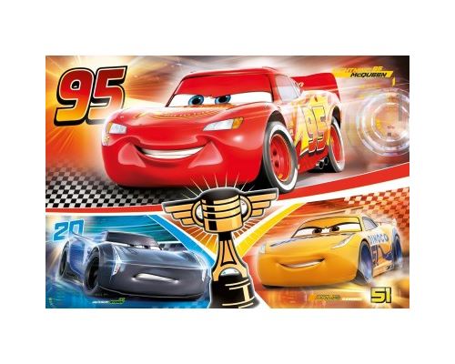 Puzzle 250 Pièces : Cars 3, Clementoni