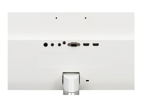 LG 24MP88HV-S - LED-monitor - 23.8 - 1920 x 1080 Full HD (1080p) @ 60 Hz - AH-IPS - 250 cd/m² - 1000:1 - 5 ms - 2xHDMI, VGA - luidsprekers - zilver, wit (achterkant)