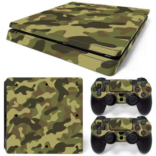 Autocollant Stickers Skin de Protection pour Console et Manette Sony Playstation PS4 Slim #6