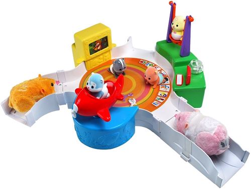 Zhu zhu pets bebe - centre aere - aire de jeux - babies - giochi preziosi - 81138