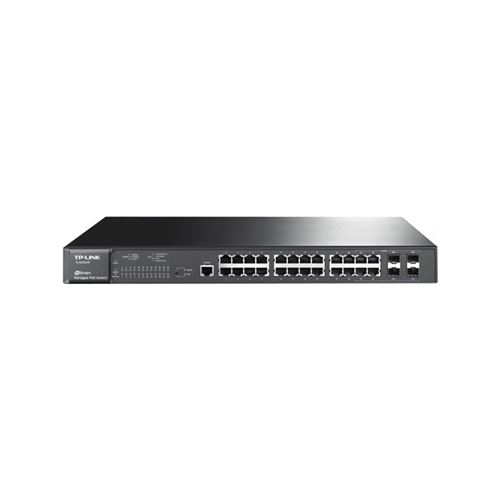 Commutateur Réseau Armoire TP-LINK TL-SG3424P 24P Gigabit 4xSFP PoE+