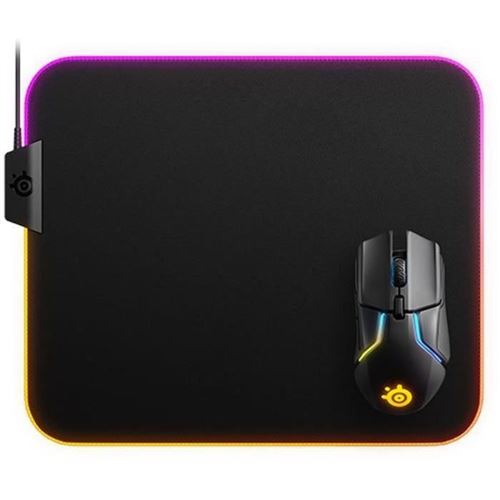 Steelseries QcK Prism Cloth Medium Gaming mouse pad Black