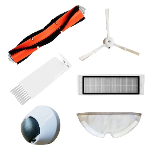Clean Brosse brosse latérale de roulement Brosse filtre Mop roue universelle pour ROCK ROBO