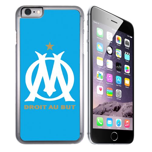 Coque pour iPhone 7 logo om marseille bleu