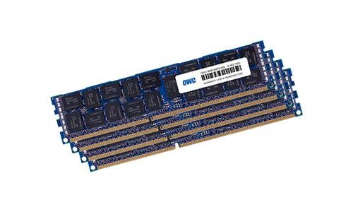 Other World Computing - DDR3 - kit - 64 Go: 4 x 16 Go - DIMM 240 broches - 1866 MHz / PC3-14900 - CL13 - 1.5 V - mémoire enregistré - ECC - pour Apple Mac Pro (Fin 2013)