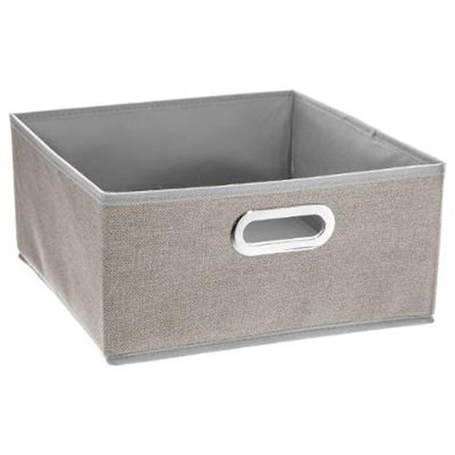 Paris Prix Beige Five Simply Smart - Boîte De Rangement Pliable Premium 15X31cm - Image 1