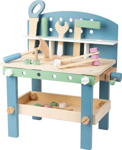 Small Foot Ivoire - Etabli Compact En Bois - Nordique - 11376