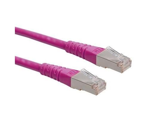 ROLINE Cat6 5m, 5 m, Cat6, S-FTP (S-STP), RJ-45, RJ-45, Rose