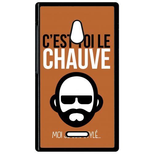 Coque nokia x2 c est toi le chauve moi je suis styl 8