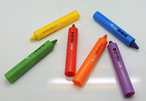 Bathbuddy Bath Crayons ~ Ensemble de 6 crayons magiques pour enfants “jouet de nettoyage facile