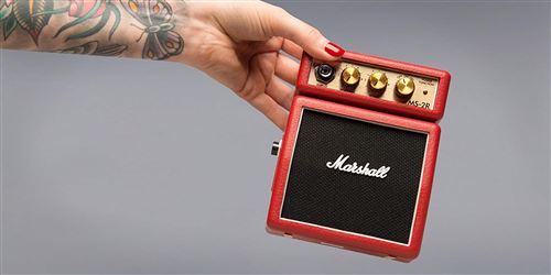 Marshall Amp MS2 Mini Amp: Red
