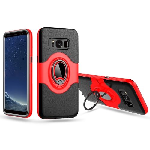 Galaxy S8 Coque Protection Plastique Bouclier Arrière Rouge ALS52548