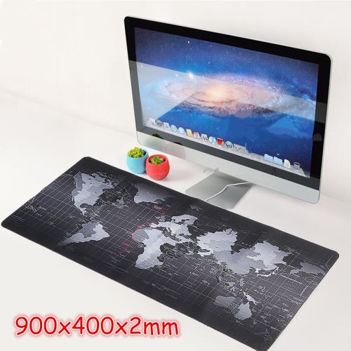 800x300 / 900x400mm Carte du monde Speed ??jeu tapis de souris pour ordinateur portable Tapis de jeu Feuille Royaume-Uni 800x300mm 800X300mm
