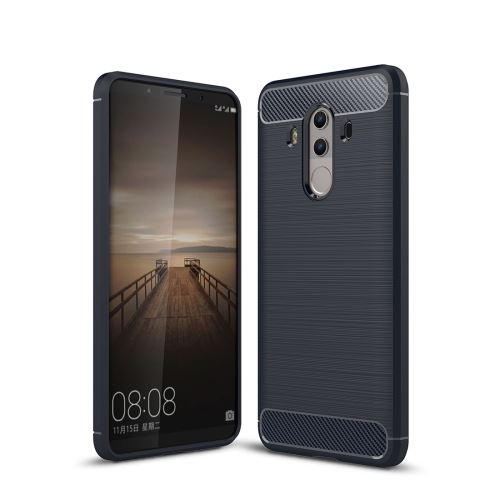 Huawei Mate 10 Pro Coque Protection TPU Effet brossé bleu foncé ALS53571