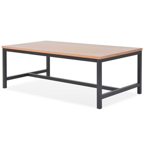 vidaXL Table basse Frêne 100 x 55 x 36 cm