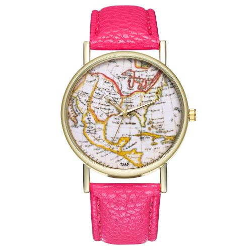 Montre carte antique montre pour femme montre à quartz pour hommes T269-ARoseCamine
