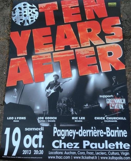 Ten Years After - 84x120 cm - AFFICHE / POSTER