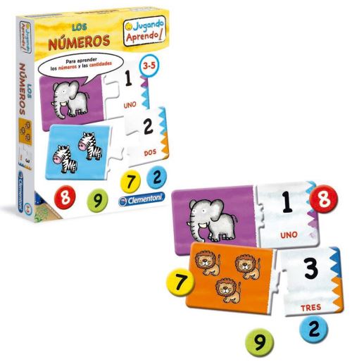 J´apprends les numéros 3-5 ans