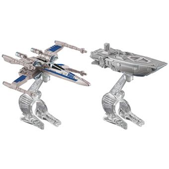 Hot Wheels Star Wars : The Force Awakens First Order transporter vs. X-Wing Fighter Starship 2-Pack - 1