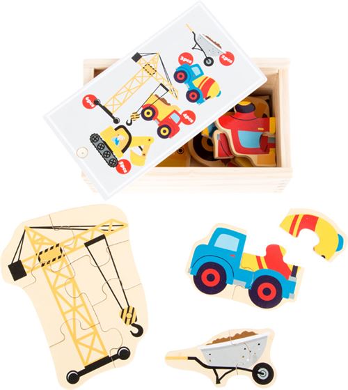Boîte De Puzzle Le Monde Du Chantier