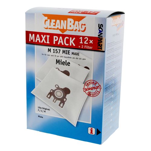 Scanpart Micropolaire + Sac à poussière Miele F / j / m Maxi