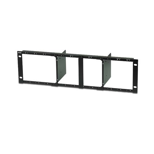 Aten VE-RMK3U Kit de montage en rack, extension vidéo, noir