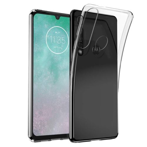 Coque de protection pour Motorola Moto G8 Plus Silicone Transparent
