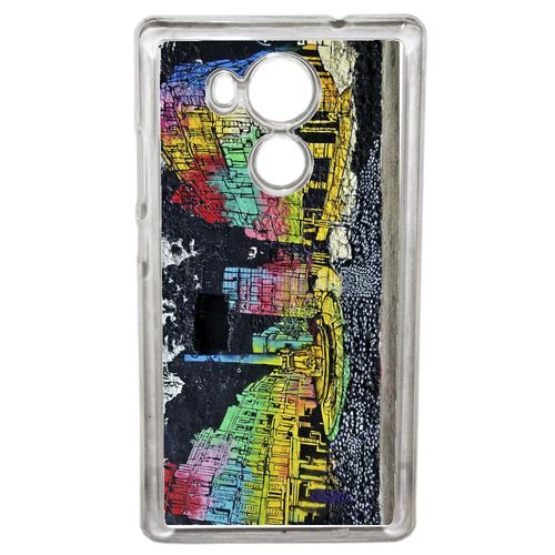Coque Street Art Compatible Mate 8 Transparent