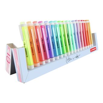 Pack chevalet Stabilo Swing Cool 18 couleurs
