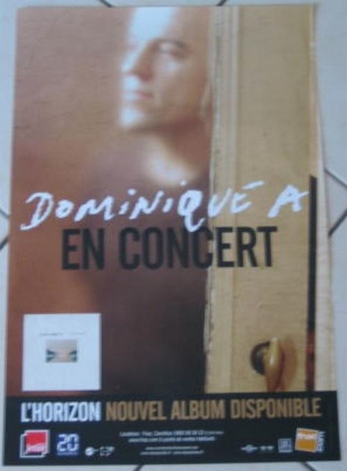 Dominique A - 40x60 cm - AFFICHE / POSTER