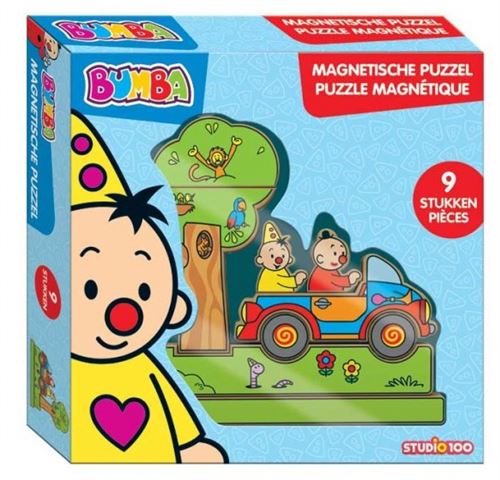 Studio 100 puzzle magnétique en bois Bumba 19 cm 9 pièces