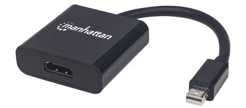 Manhattan 152570 actif mini displayport mâle vers hdmi femelle noir