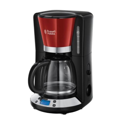 Russell Hobbs Colours Plus 24031-56 - Cafetière - 15 tasses - acier inoxydable rouge