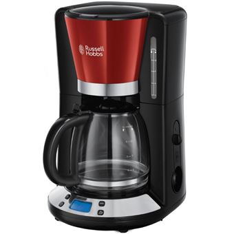 Russell Hobbs Colours Plus 24031-56 - Cafetière - 15 tasses - acier inoxydable rouge - 1