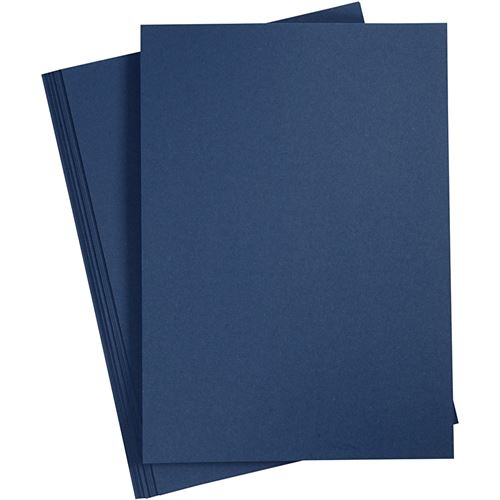 Creotime papier 21 x 29,7 cm 20 pièces 70 g bleu