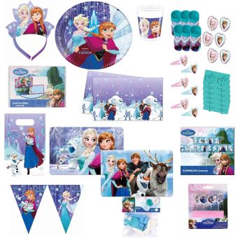 Mgs33 Kit Geant Anniversaire Frozen Disney La Reine Des Neiges