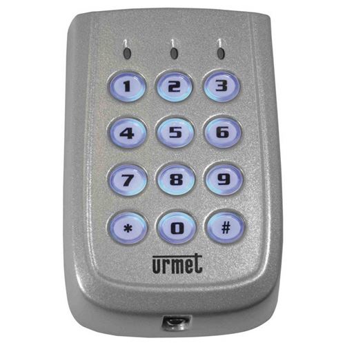 Generique Clavier À Code - Zamak - 2 Relais - Urmet 141212 - Image 3