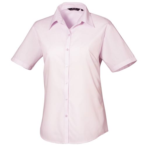 Premier - Chemisier à manches courtes - Femme (50) (Rose pâle) - UTRW1092