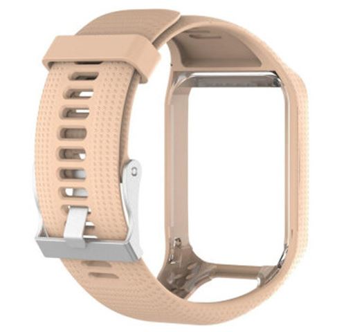Bracelet en silicone pour TomTom Spark Runner 2/3 Golfer2 - Kaki