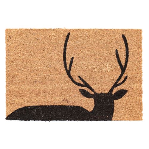 Esschert Design - Paillasson en fibres de coco Cerf