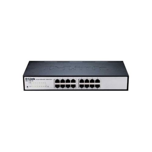 D-Link EasySmart Switch DES-1100-16 - switch - 16 poorten - onbeheerd