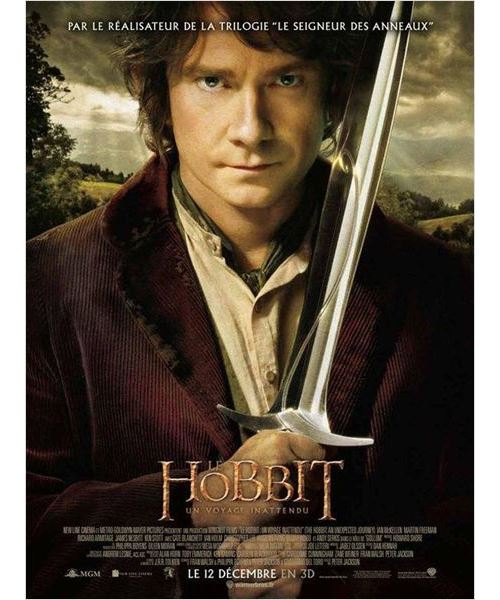 Le Hobbit - Un Voyage Inattendu AFFICHE CINEMA ORIGINALE