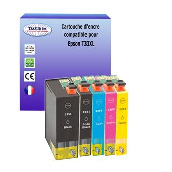 Epson 33xl - T3351 Black Compatible Cartridge for XP 530, XP 630, XP 635, XP  830, XP 900, xp-540, XP 640 , XP 645
