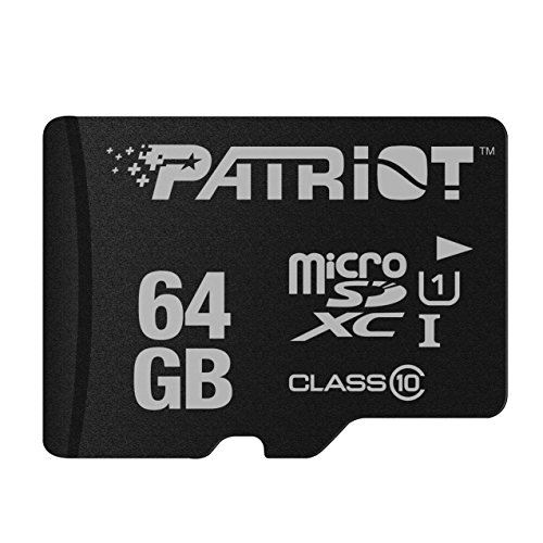 Patriot memory psf64gmcsdxc10 65536 mo carte mémoire microsdxc