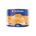 Verbatim - 50 x DVD-R - 4.7 Go (120 minutes) 16x - argent mat - spindle