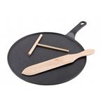 Crepiera In Ghisa Staub 28cm - Nera, Per Cr&ecirc;pe E Pancake, Per Tutti I Piani Cottura