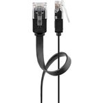 GOOBAY Câble rj45 cat6 20m non blindé plat noir
