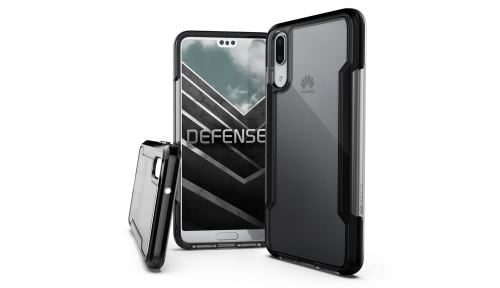 Coque defense clear for huawei p20 - noir