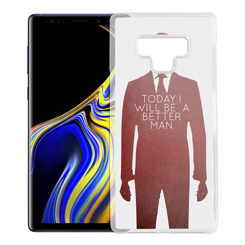 Coque pour Samsung Galaxy Note 9 -  Today Better Man
