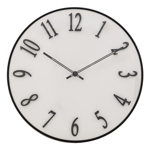 Atmosphera Noir Horloge Murale Edgar - Image 3